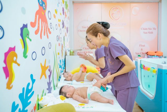 dịch vụ tắm bé