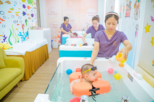 dịch vụ tắm bé